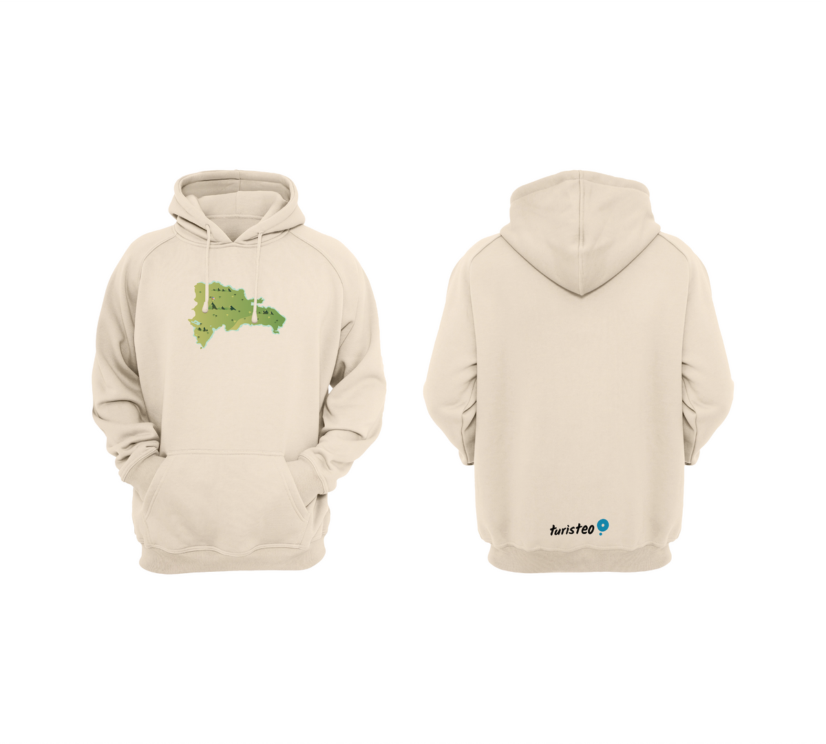 Hoodie • Mapa Ilustración